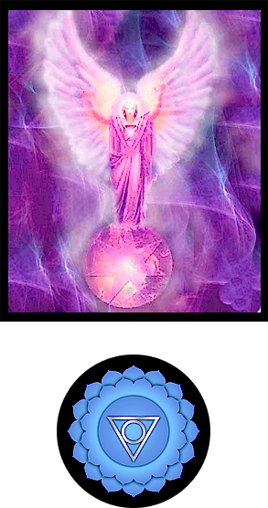 Los ángeles y los chakras 6 zadquiell